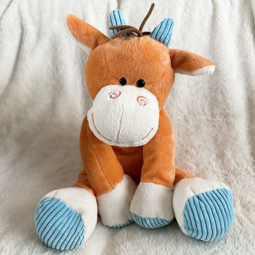 Target Circo Orange Giraffe Horse 17” Plush Stuffed Animal Patch